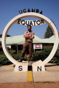 Equator in Uganda